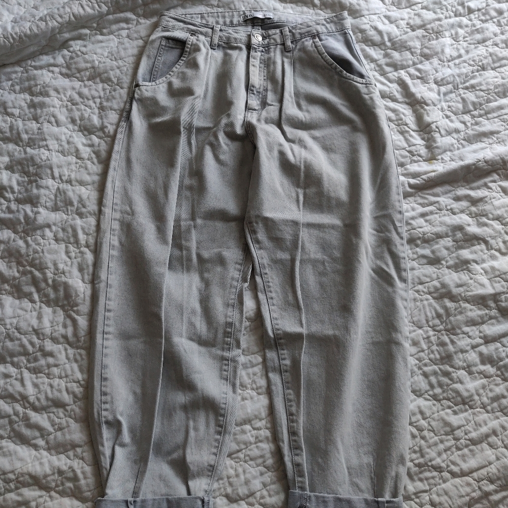 Zara z1975 slouchy denim